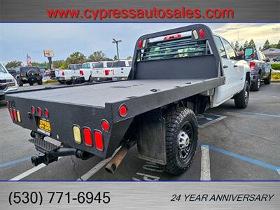 2015 Chevrolet Silverado 3500 4X4 FLAT BED LOW MILES   - Photo 7 - Auburn, CA 95603