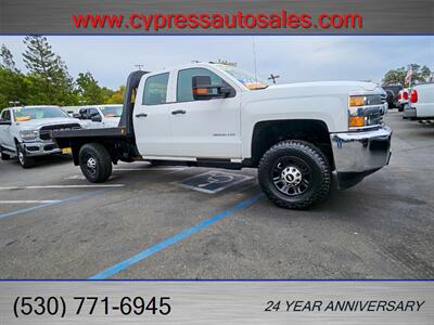 2015 Chevrolet Silverado 3500 4X4 FLAT BED LOW MILES   - Photo 9 - Auburn, CA 95603
