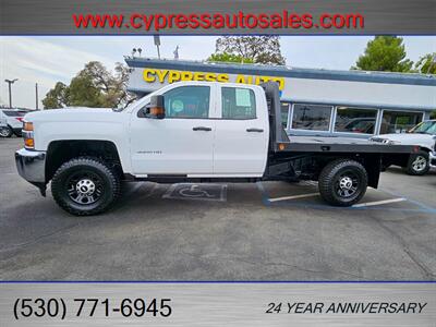 2015 Chevrolet Silverado 3500 4X4 FLAT BED LOW MILES   - Photo 1 - Auburn, CA 95603