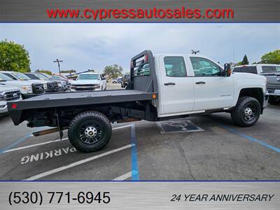 2015 Chevrolet Silverado 3500 4X4 FLAT BED LOW MILES   - Photo 8 - Auburn, CA 95603