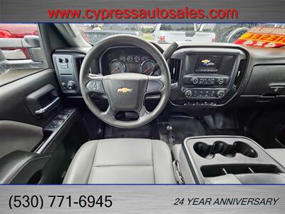 2015 Chevrolet Silverado 3500HD CREW CAB DIESEL 4X4 FLATBED - Photo 15 - Auburn, CA 95603