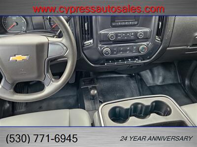 2015 Chevrolet Silverado 3500HD CREW CAB DIESEL 4X4 FLATBED - Photo 16 - Auburn, CA 95603