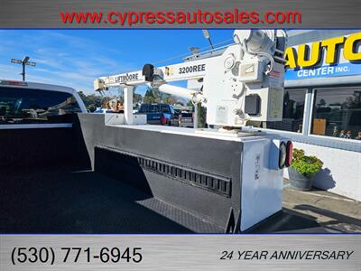 2014 FORD F450 6.7L DIESEL CREW CAB 4X4  UTILITY BED W/CRANE   - Photo 7 - Auburn, CA 95603