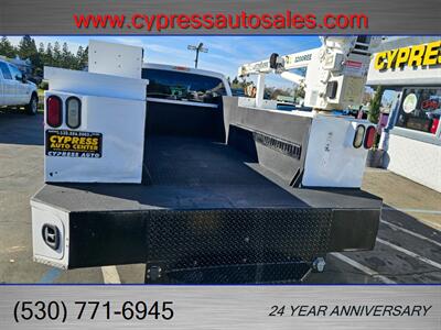 2014 FORD F450 6.7L DIESEL CREW CAB 4X4  UTILITY BED W/CRANE   - Photo 6 - Auburn, CA 95603