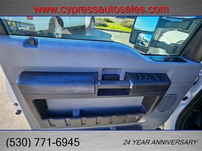 2014 FORD F450 6.7L DIESEL CREW CAB 4X4  UTILITY BED W/CRANE   - Photo 26 - Auburn, CA 95603