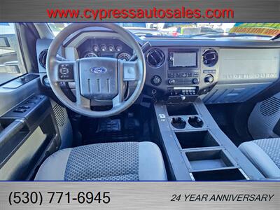 2014 FORD F450 6.7L DIESEL CREW CAB 4X4  UTILITY BED W/CRANE   - Photo 22 - Auburn, CA 95603