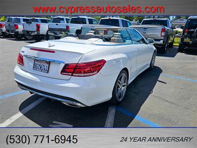 2016 Mercedes-Benz E 400 CONVERTIBLE - Photo 5 - Auburn, CA 95603