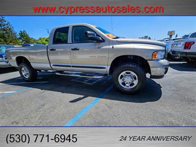 2004 Dodge Ram 2500 5.9L CUMMINS DIESEL 4X4 LONG BED   - Photo 9 - Auburn, CA 95603