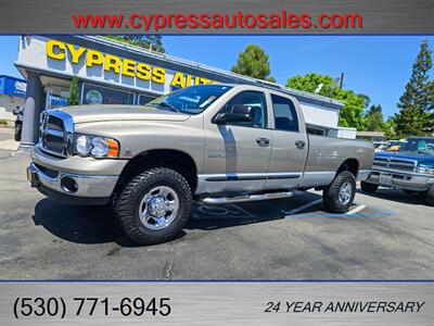 2004 Dodge Ram 2500 5.9L CUMMINS DIESEL 4X4 LONG BED   - Photo 1 - Auburn, CA 95603