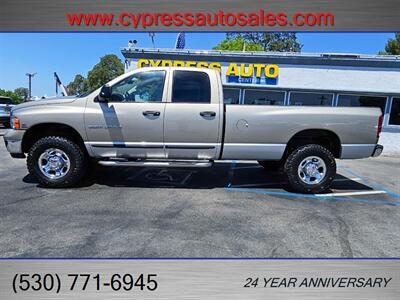 2004 Dodge Ram 2500 5.9L CUMMINS DIESEL 4X4 LONG BED   - Photo 2 - Auburn, CA 95603