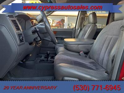 2006 Dodge Ram 2500 SLT BIG HORN 4X4 HEMI LOW MILES   - Photo 11 - Auburn, CA 95603