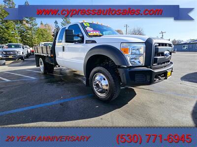 2013 FORD F450 FLAT BED 4X4 LOW MILES   - Photo 10 - Auburn, CA 95603