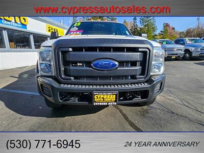2013 FORD F450 FLAT BED 4X4 LOW MILES   - Photo 11 - Auburn, CA 95603