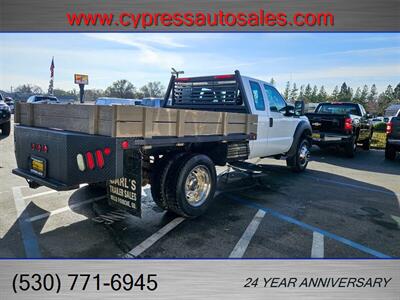 2013 FORD F450 FLAT BED 4X4 LOW MILES   - Photo 8 - Auburn, CA 95603