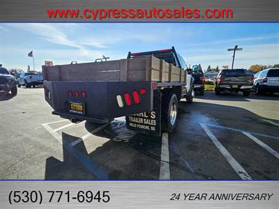 2013 FORD F450 FLAT BED 4X4 LOW MILES   - Photo 7 - Auburn, CA 95603