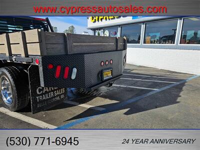 2013 FORD F450 FLAT BED 4X4 LOW MILES   - Photo 4 - Auburn, CA 95603
