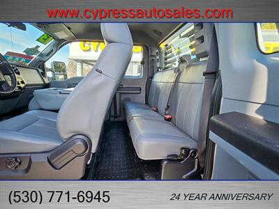 2013 FORD F450 FLAT BED 4X4 LOW MILES   - Photo 15 - Auburn, CA 95603