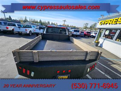 2013 FORD F450 FLAT BED 4X4 LOW MILES   - Photo 5 - Auburn, CA 95603