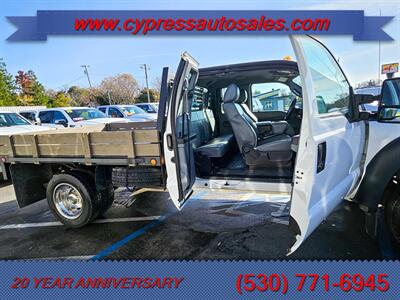 2013 FORD F450 FLAT BED 4X4 LOW MILES   - Photo 12 - Auburn, CA 95603