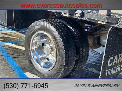 2013 FORD F450 FLAT BED 4X4 LOW MILES   - Photo 24 - Auburn, CA 95603