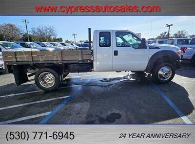 2013 FORD F450 FLAT BED 4X4 LOW MILES   - Photo 9 - Auburn, CA 95603