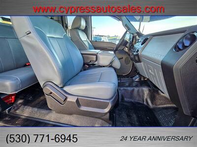 2013 FORD F450 FLAT BED 4X4 LOW MILES   - Photo 14 - Auburn, CA 95603