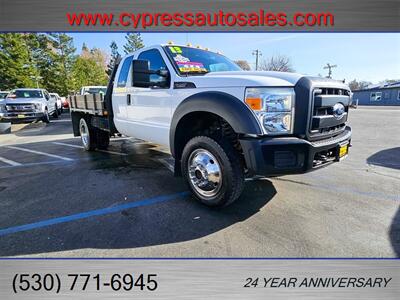 2013 FORD F450 FLAT BED 4X4 LOW MILES   - Photo 10 - Auburn, CA 95603