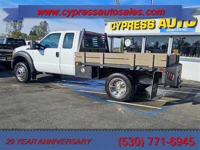 2013 FORD F450 FLAT BED 4X4 LOW MILES   - Photo 3 - Auburn, CA 95603