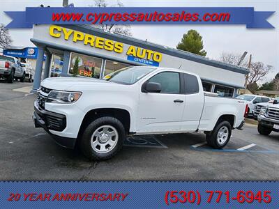 2021 Chevrolet Colorado 4x4 Extra Cab ONE OWNER   - Photo 1 - Auburn, CA 95603