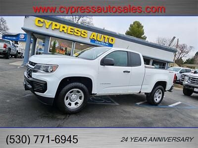 2021 Chevrolet Colorado 4x4 Extra Cab ONE OWNER   - Photo 1 - Auburn, CA 95603
