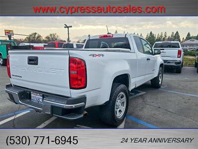 2021 Chevrolet Colorado 4x4 Extra Cab ONE OWNER   - Photo 8 - Auburn, CA 95603