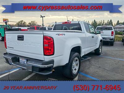 2021 Chevrolet Colorado 4x4 Extra Cab ONE OWNER   - Photo 8 - Auburn, CA 95603