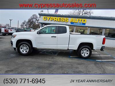 2021 Chevrolet Colorado 4x4 Extra Cab ONE OWNER   - Photo 2 - Auburn, CA 95603