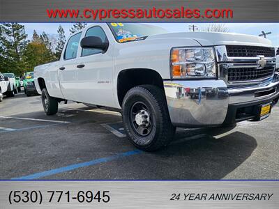 2008 Chevrolet Silverado 2500 CREW CAB 4X4 LONG BED   - Photo 8 - Auburn, CA 95603