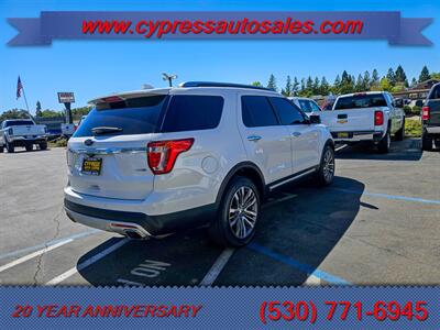 2017 Ford Explorer Platinum Moonroof/Leather/Third Row  AWD - Photo 5 - Auburn, CA 95603