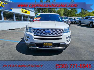 2017 Ford Explorer Platinum Moonroof/Leather/Third Row  AWD - Photo 8 - Auburn, CA 95603