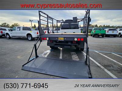 2015 Ford F-550 6.7L DIESEL 4WD FLATBED/TOMMY GATE/RACK   - Photo 5 - Auburn, CA 95603
