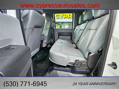 2015 Ford F-550 6.7L DIESEL 4WD FLATBED/TOMMY GATE/RACK   - Photo 13 - Auburn, CA 95603