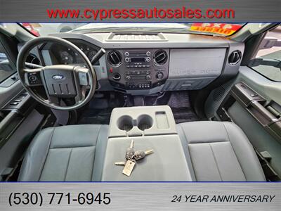 2015 Ford F-550 6.7L DIESEL 4WD FLATBED/TOMMY GATE/RACK   - Photo 16 - Auburn, CA 95603