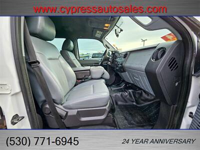 2015 Ford F-550 6.7L DIESEL 4WD FLATBED/TOMMY GATE/RACK   - Photo 14 - Auburn, CA 95603