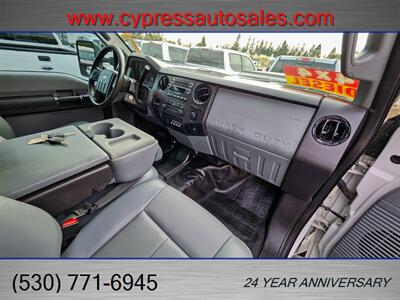 2015 Ford F-550 6.7L DIESEL 4WD FLATBED/TOMMY GATE/RACK   - Photo 19 - Auburn, CA 95603
