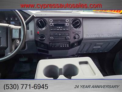 2015 Ford F-550 6.7L DIESEL 4WD FLATBED/TOMMY GATE/RACK   - Photo 18 - Auburn, CA 95603