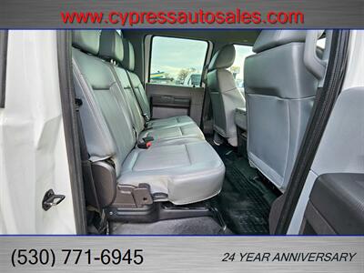 2015 Ford F-550 6.7L DIESEL 4WD FLATBED/TOMMY GATE/RACK   - Photo 15 - Auburn, CA 95603