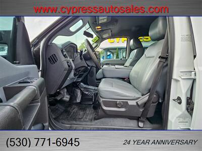 2015 Ford F-550 6.7L DIESEL 4WD FLATBED/TOMMY GATE/RACK   - Photo 12 - Auburn, CA 95603