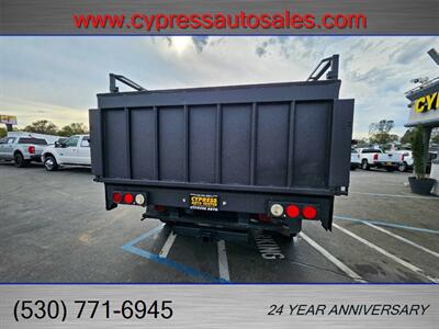 2015 Ford F-550 6.7L DIESEL 4WD FLATBED/TOMMY GATE/RACK   - Photo 3 - Auburn, CA 95603