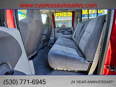 2002 Ford F-250 7.3L POWERSTROKE DIESEL XLT CREW CAB 4X4   - Photo 12 - Auburn, CA 95603