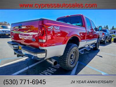 2002 Ford F-250 7.3L POWERSTROKE DIESEL XLT CREW CAB 4X4   - Photo 7 - Auburn, CA 95603