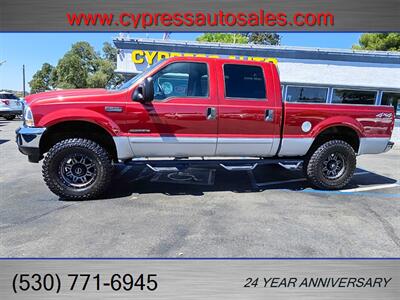 2002 Ford F-250 7.3L POWERSTROKE DIESEL XLT CREW CAB 4X4   - Photo 2 - Auburn, CA 95603