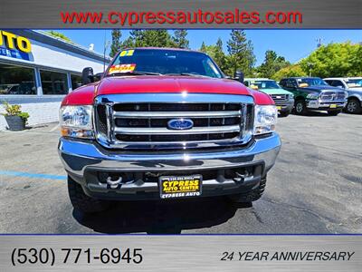 2002 Ford F-250 7.3L POWERSTROKE DIESEL XLT CREW CAB 4X4   - Photo 10 - Auburn, CA 95603