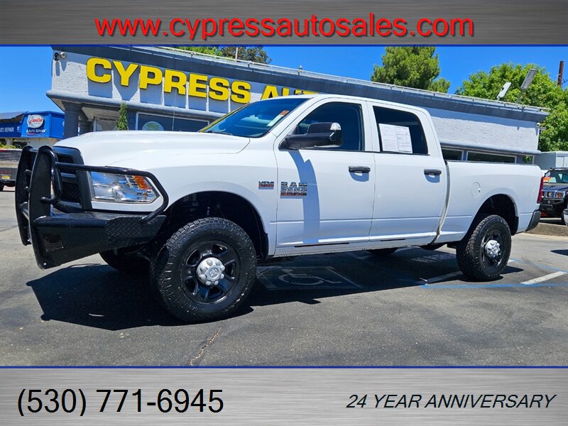 Bright White Clear Coat 2017 RAM 3500 Pickup Truck Automatic